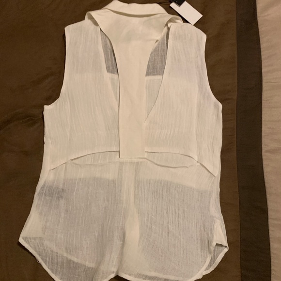 NWT Dolce Vita Button Up Tank - Picture 2 of 5